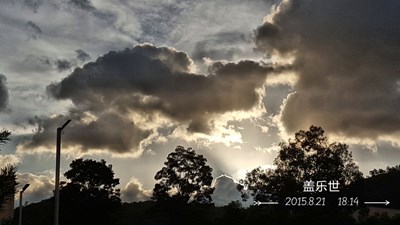 臺(tái)風(fēng)卷來的好天氣