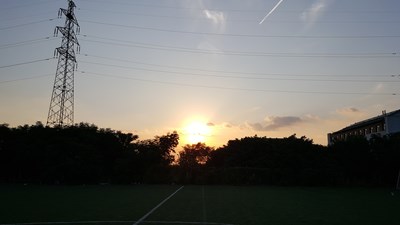 夕陽下的希望