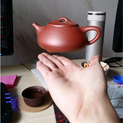 【放膽大拍客】 # 來一張讓你看上去好像有超能力的照片#放膽來