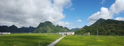 Galaxy S6拍的一張家鄉(xiāng)全景圖