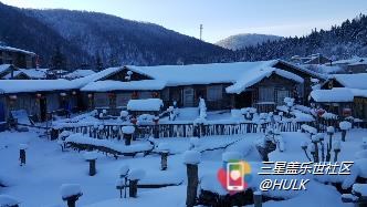 【隆冬百態(tài)】+海林市+大雪后的中國雪鄉(xiāng)