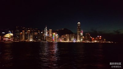香港維多利亞港夜景