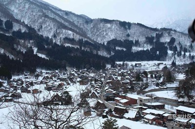 清晨的合掌村