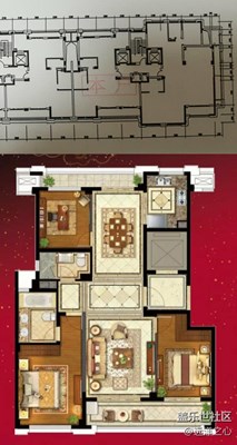 140毛坯戶型怎么裝修好，大神幫我參謀參謀，附圖