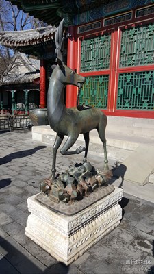 頤和園中的大擺件