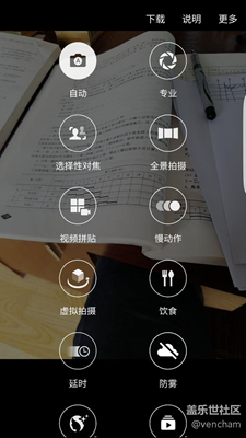 如此齊全的拍攝功能，真的太厲害了