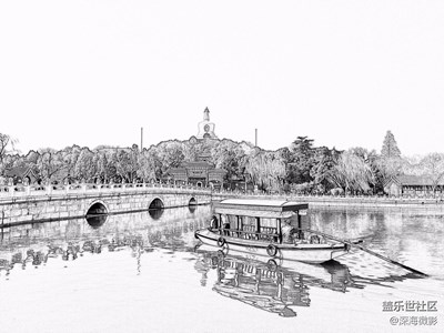 黑白調(diào)調(diào)之北海公園