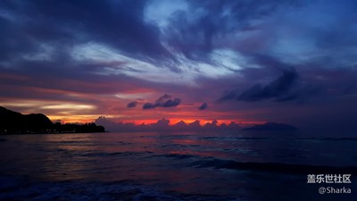 海上日落 塞舌爾
