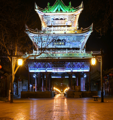 夜景—繁華后的冷
