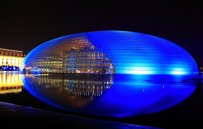 夜拍中國大劇院