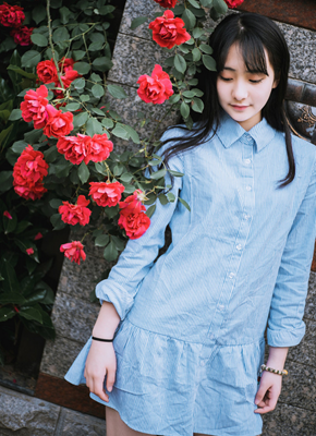 小藍裙