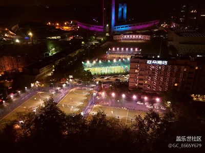 黃龍夜景