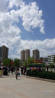 藍天白云