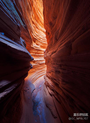 陜北靖邊波浪谷