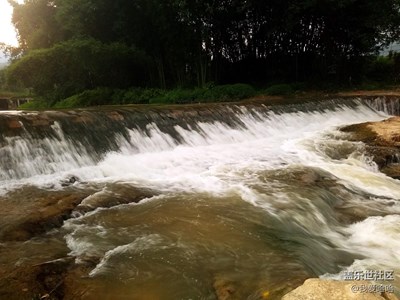 學(xué)拍流水效果。只能忍受著蚊蟲叮咬。還是拍不好大家指點(diǎn)下