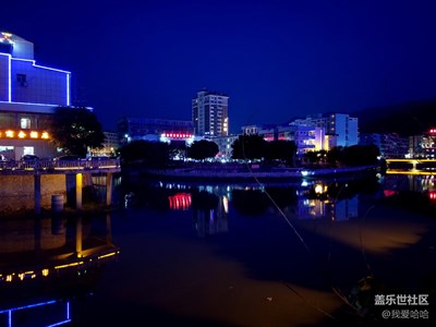 夜拍——美麗蓬壺古鎮(zhèn)