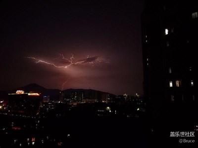 抓拍閃電