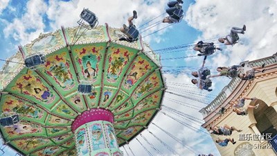 歡樂的秋千 維也納游樂場