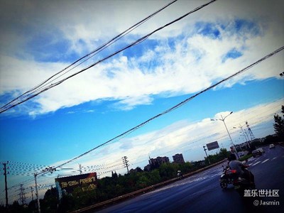 早上的天空