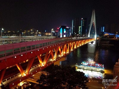 S7edge鏡頭下美如畫的山城夜景