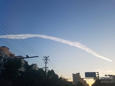 天空的線條
