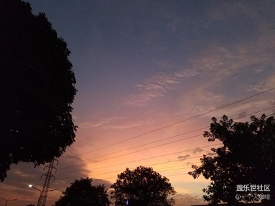 工廠區(qū)的黃昏