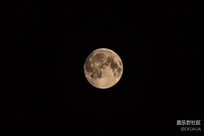 隨拍之還原真實的“搖籃曲”——月球近照