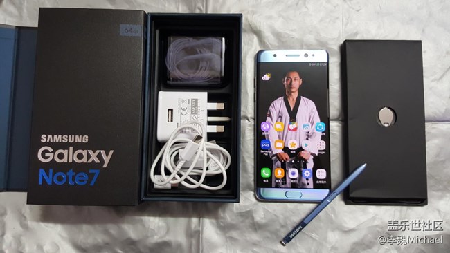 我將終身收藏NOTE7