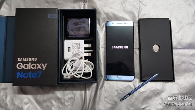 我將終身收藏NOTE7