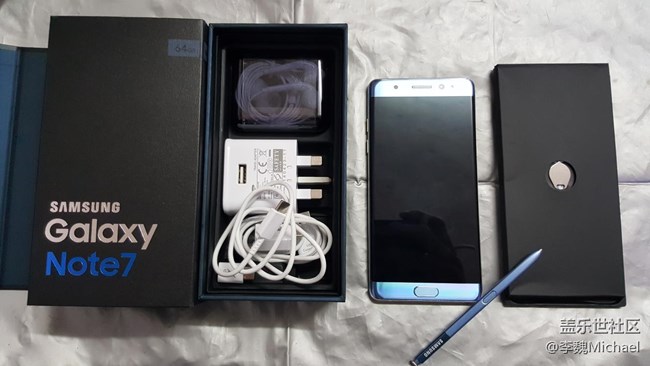 我將終身收藏NOTE7