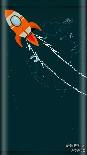 簡約曲屏專屬壁紙