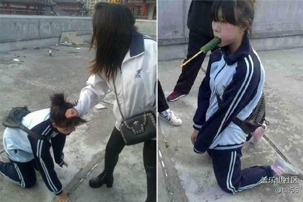 要是我碰到，揍死都會(huì)管她是女的，沒(méi)這么欺負(fù)人吧！