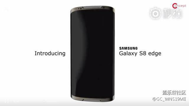 三星S8 Edge概念機(jī)曝光，弧線屏閃瞎蘋果的眼