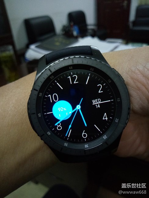 【用科技智造時間】我的第二塊智能手表三星GEAR S3 終于到了