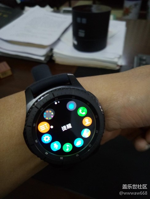 【用科技智造時間】我的第二塊智能手表三星GEAR S3 終于到了