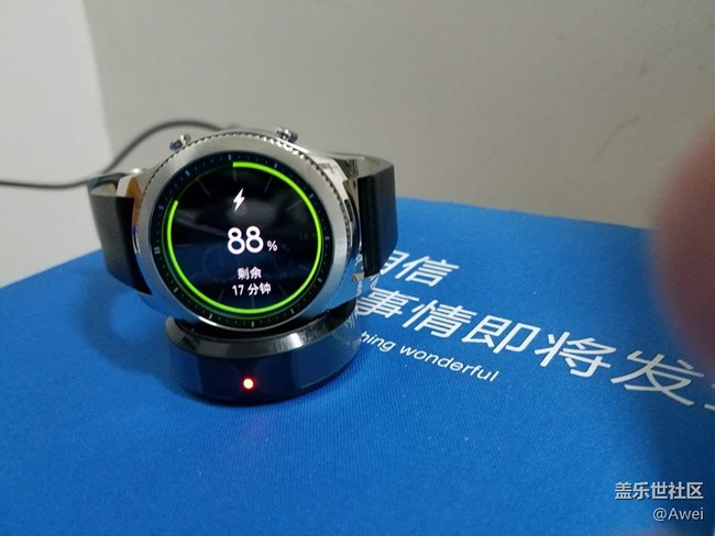 【用科技智造時間】Gear S3 classic    我的第一次給了它