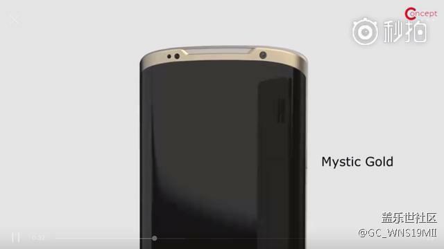 三星S8 Edge概念機(jī)曝光，弧線屏閃瞎蘋果的眼