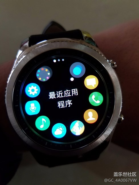 國行三星Gear S3已到手！跪求三星pay推送系統(tǒng)！