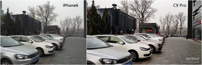 細(xì)節(jié)見真章 霧霾天 C9 Pro VS iphone6 拍照對(duì)比