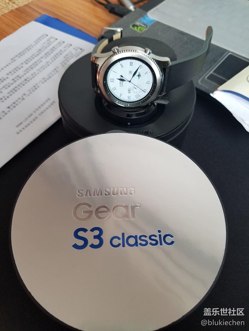 【用科技智造時間】gear s3已拿到！