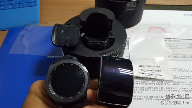 我們來(lái)曬曬單吧！三星gear S3 VS 三星gear S VS epos 手表