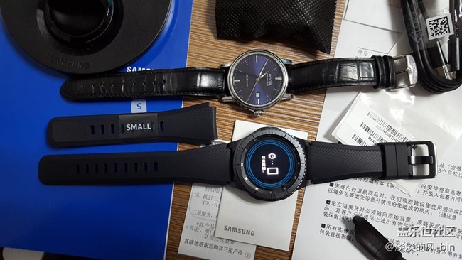 我們來(lái)曬曬單吧！三星gear S3 VS 三星gear S VS epos 手表