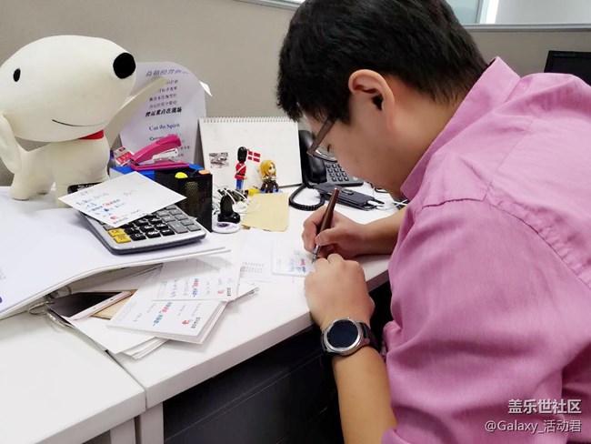 【第二波已郵寄】快來猜猜你的明信片是哪位三星員工寫的！