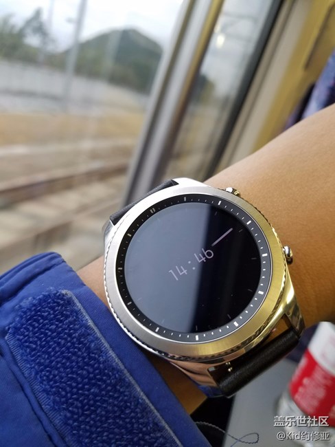 【用科技智造時間】gear s3經(jīng)典款曬單，初步兩天體驗