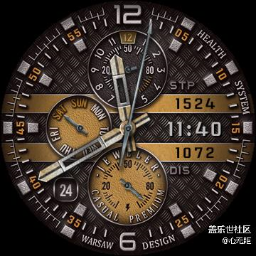 個(gè)人以為S3  Gear 最可用和實(shí)用的傳統(tǒng)表盤（有圖樣）
