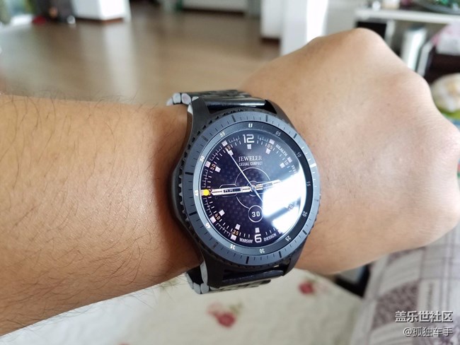 Gear s3 先鋒版 更換新表帶