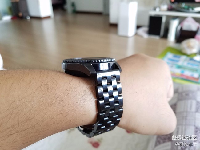 Gear s3 先鋒版 更換新表帶