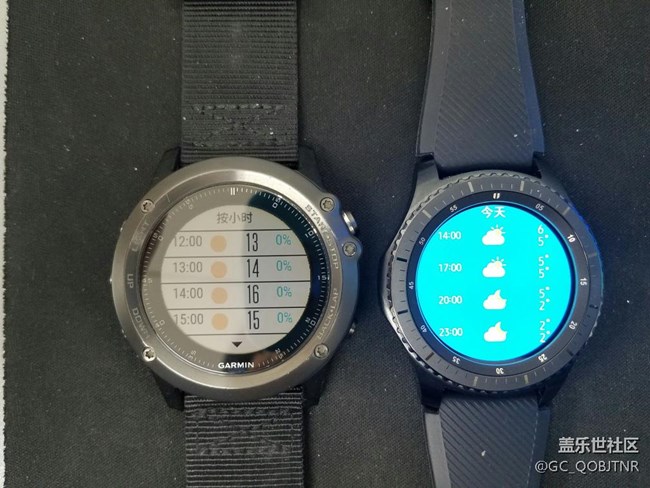 gear s3 與fenix3桌面插件對比及運動數(shù)據(jù)對比