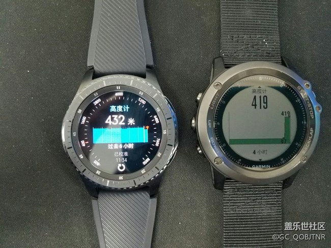 gear s3 與fenix3桌面插件對比及運動數(shù)據(jù)對比