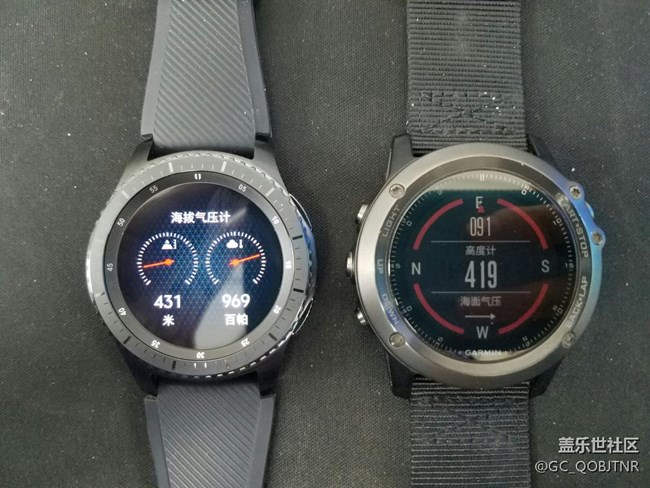gear s3 與fenix3桌面插件對比及運動數(shù)據(jù)對比